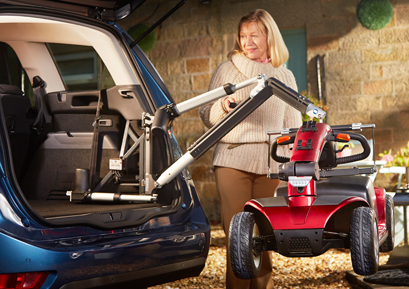 As build and battery technology improves, the weight of scooters and powered wheelchairs is coming down, but there are still many devices which some hoists cannot handle – which is where the powerful Smart Lifter range comes in. 

At the same time, it can be fitted into many different makes and model of vehicle, as long as the rear opening can accommodate the scooter – and can be transferred from vehicle to vehicle.